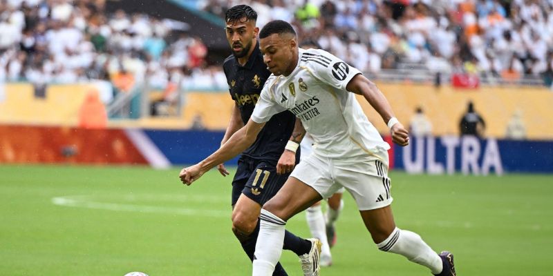 Phong độ thi đấu trái ngược của Real Madrid vs Juventus hiện tại