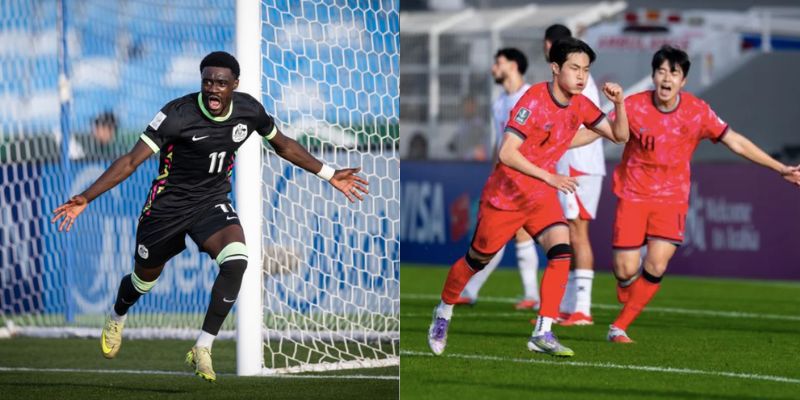 U23 Australia vs U23 Hàn Quốc đều có những sự chệch choạc nhất định