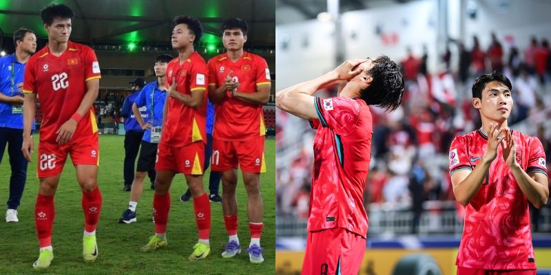 U23 Việt Nam vs U23 Hàn Quốc đều thua “đau” ở bán kết